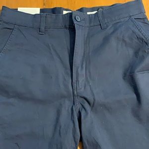 Stylish flat front men’s shorts